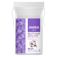 

Диски ватные "AMRA" 50шт