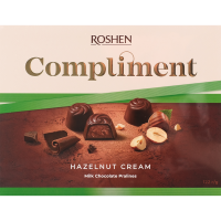 

Конфеты "ROSHEN COMPLIMENT"(фундук) 122г