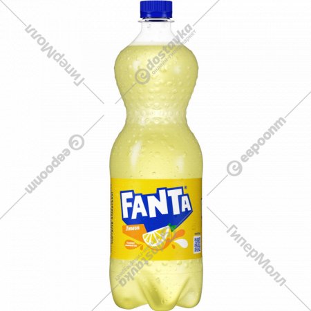 Напиток газированный «Fanta» лимон, 1 л