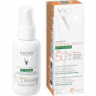 Флюид солнцезащитный для лица «Vichy» Capital Soleil, против несовершенств, SPF50+, 40 мл