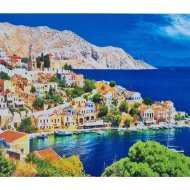Алмазная живопись «Darvish» Однажды в Греции, DV-9512-17, 30х40 см