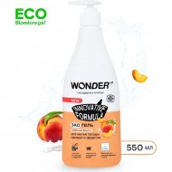 Экогель для мытья посуды «Wonder LAB» сливочные фрукты, 0.55 л