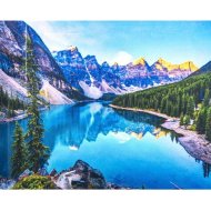 Алмазная живопись «Darvish» Озеро Морейн, DV-9517-4, 30х40 см