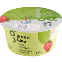 

Десерт соевый "GREEN IDEA" (клуб.) 140г