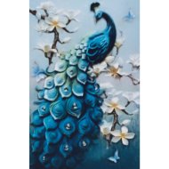 Алмазная живопись «Darvish» Павлин, DV-9516-8, 20х30 см