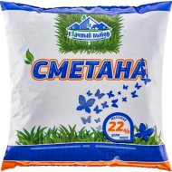 Сметана Удачный выбор 22%, 400 г