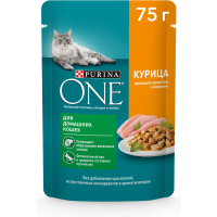 

Корм для кошек "PURINA ONE" (курица)75г