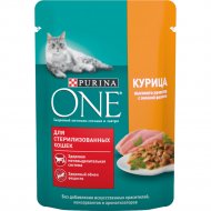 Корм для кошек «Purina One» с курицей, для стерилизованных, 75 г