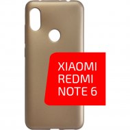 Чехол-накладка «Volare Rosso» Soft-touch, для Xiaomi Redmi Note 6, золотой