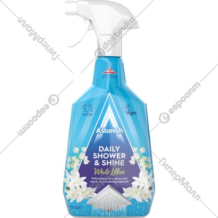 Универсальное чистящее средство для душа «Astonish» Daily shower&shine, 750 мл