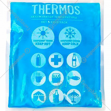 Аккумулятор холода «Thermos» Hot and Cold Pack-350g, 470713, прозрачный