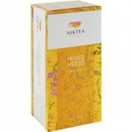 Напиток чайный пакетированный «NikTea»Травяной сбор 25х1.75 г