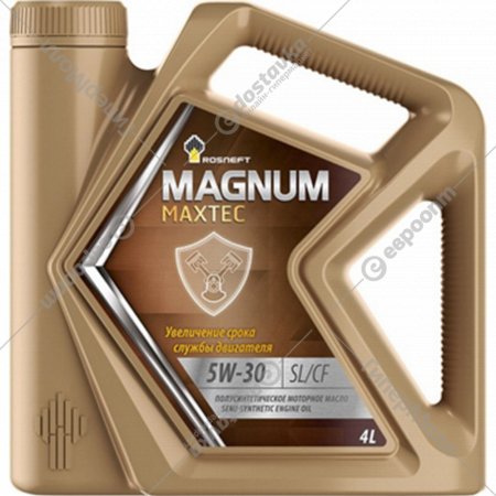 Моторное масло «Роснефть» Magnum Maxtec 5W-30, 40814842, 4 л