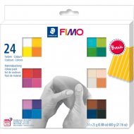 Полимерная глина «Fimo» Soft, Basic Colours, 8023-С24-1, 24х25 г