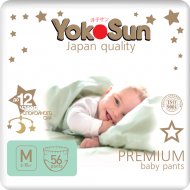Трусики «YokoSun Premium» размер М, 6-10 кг, 56 шт