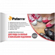 Влажные салфетки «Paterra» Для обуви и изделий из кожи, 104-083, 15 шт