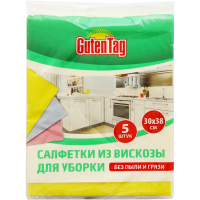 

Салфетки"GUTEN TAG" вискоза 30*38см 5шт
