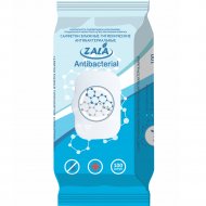Салфетки влажные «Zala» антибактериальные с экстрактом алоэ, 100 шт
