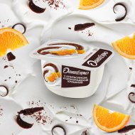 Продукт творожный «Даниссимо» с апельсином и шоколадной крошкой, 5.8%, 130 г