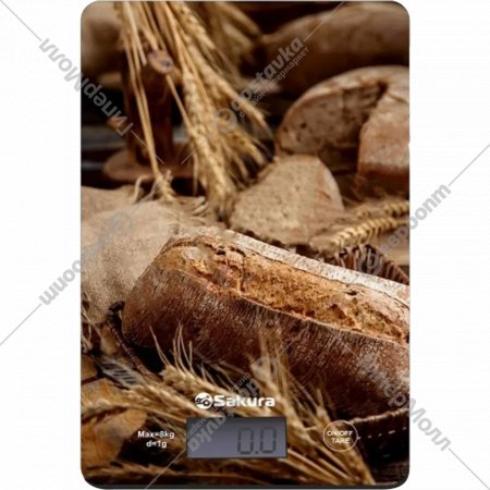 Кухонные весы «Sakura» SA-6075BR, хлеб