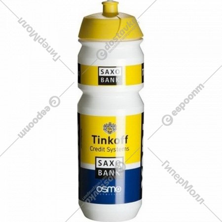 Бутылка для воды «Tacx» Shiva Pro Team, Tinkoff-Saxo, 750 мл