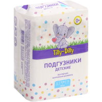 

Подгузники "TILLY-DILLY"р.4(7-18 кг)14шт
