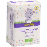 

Подгузники"TILLY-DILLY"(р.5,11-25кг)12шт