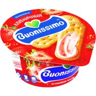 Крем Buonissimo с творогом, клубничный, 140 г