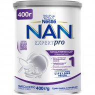 Смесь сухая «Nestle» NAN 1, гипоаллергенная, с рождения, 400 г