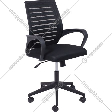 Кресло «AksHome» Lars, пластик, сетка, черный