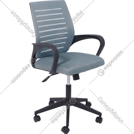 Кресло «AksHome» Lars, пластик, сетка, серый