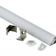 Профиль для светодиодной ленты «General Lighting» 522700, 16х16 мм