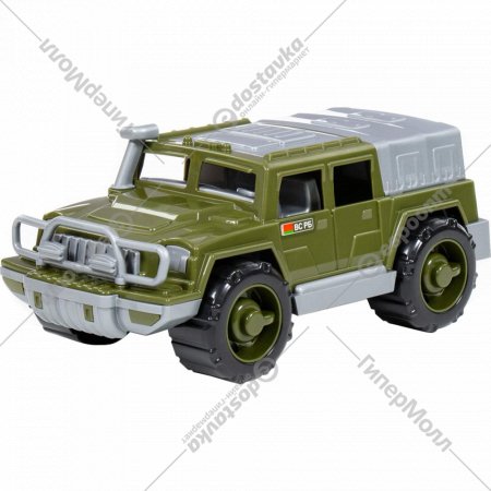 Автомобиль игрушечный «Полесье» Джип военный Защитник №1, 63908