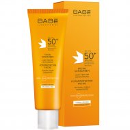 Солнцезащитный «Laboratorios Babe» крем для лица SPF 50+, 50 мл