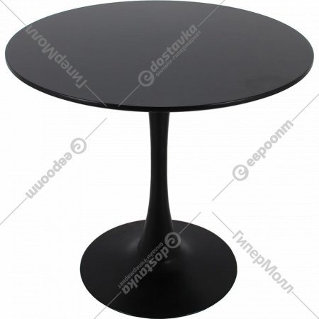 Обеденный стол «Bradex» Tulip, FR 0221, черный, 90 см