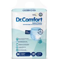 Впитывающие подгузники-трусы для взрослых «Dr.Comfort» Jumbo Adult Pant, Medium-10, 10 шт