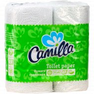 Бумага туалетная «Camilla» green 2 слоя, 4 рулона.