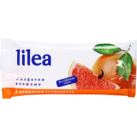 

Салфетки вл."LILEA"(грейпфрут) 15шт