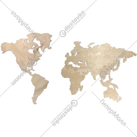 Подложка для карты мира «Woodary» 3240, XL, 72х130 см