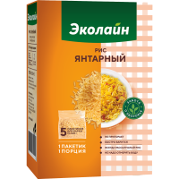 

Крупа рис."ЭКОЛАЙН"(янтарный) 5*100г