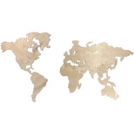 Подложка для карты мира «Woodary» 3241, XXL, 100х181 см