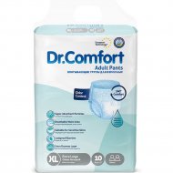 Впитывающие подгузники-трусы для взрослых «Dr.Comfort» Jumbo Adult Pant, XLarge-10, 10 шт