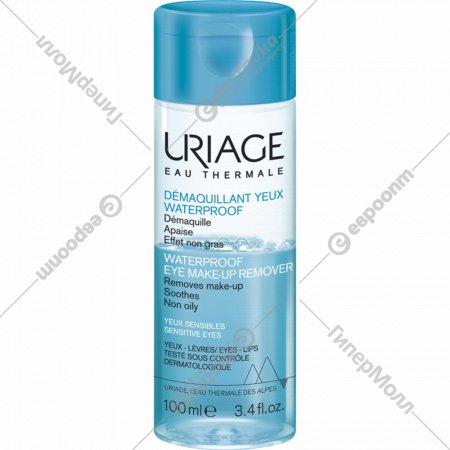 Лосьон для снятия макияжа «Uriage» Demaquillant Yeux Waterproof, 100 мл