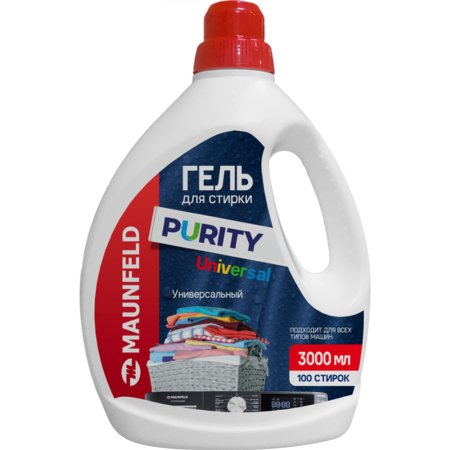 Гель для стирки Maunfeld Purity Universal, 3 л