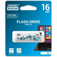 

USB флэш"GOODRAM"(UCL2-0160W0R11,16GB)
