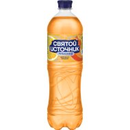 На­пи­ток сильнога­зи­ро­ван­ный «Свя­той Ис­точ­ни­к» со вкусом абрикоса и лимона, 1 л