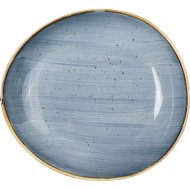 Блюдо «AksHome» Vital, синий, 21.4х20х4 см