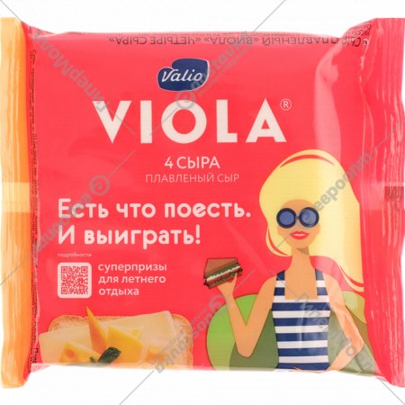 Сыр плавленый «Viola» Четыре сыра, 45%, 140 г