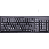 

Клавиатура "RITMIX"(RKB-255W Black USB)