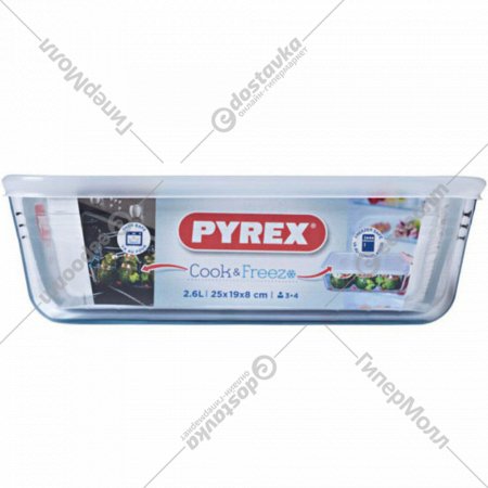 Контейнер «Pyrex» Cook&Freez, 50243B/CA96575, 2.6 л